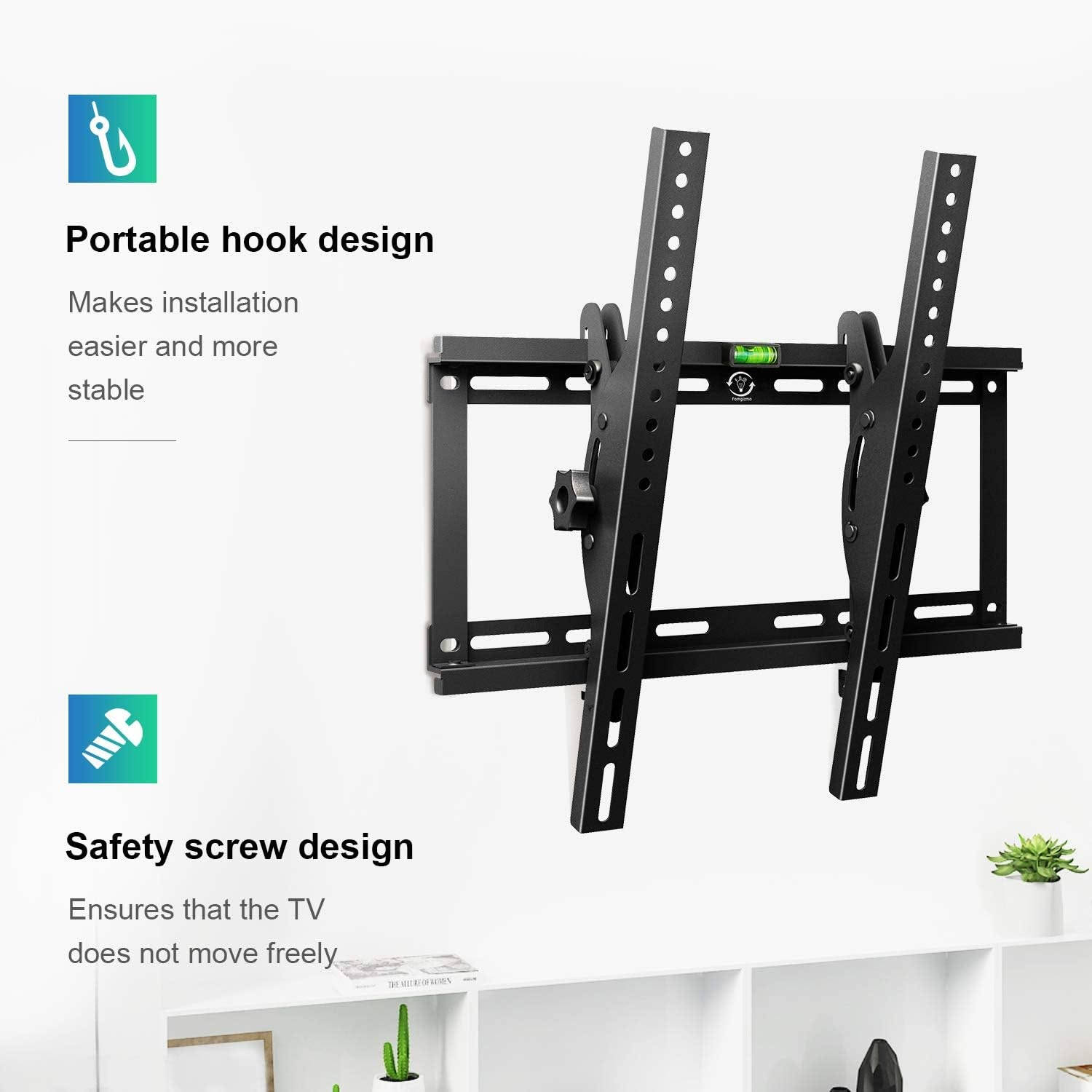 MODERN LIFE Slim Tilt TV Wall Mount Bracket for 23-55 LG Samsung Philips Sony Sharp LED LCD Plasma Flat Screen Televisions, Vesa 400x400mm, Max Load Capacity 95kg(209lbs), FREE Spirit Level
متوفر الان في محلات الناظم للالكترونيات


**إذا كنت صاحب هذا الإعلان وتريد حذفه لأي سبب، رجاءا أرسل رسالة إلى الدعم الفني**
