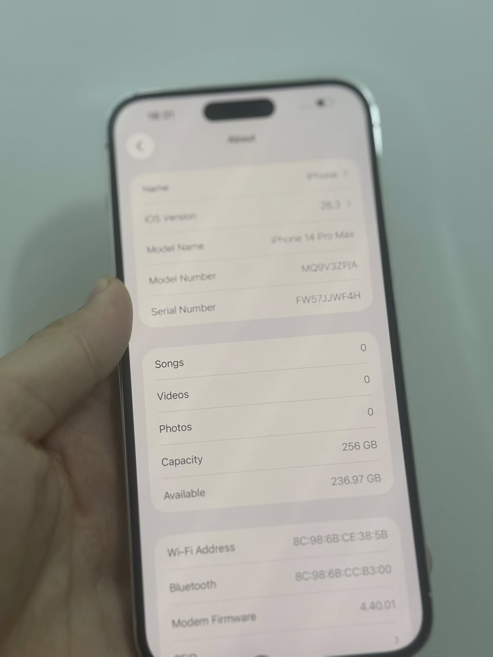 14promax
ذاکرە 256
بطاریە 88بلادی شرط حاسبە و هوا 
جهاز لوک لوک شخت واحد مابی  لون ابیض کلش حلو
سعر 920 الف و بیها مجال بسیط
کرکوک


**إذا كنت صاحب هذا الإعلان وتريد حذفه لأي سبب، رجاءا أرسل رسالة إلى الدعم الفني**