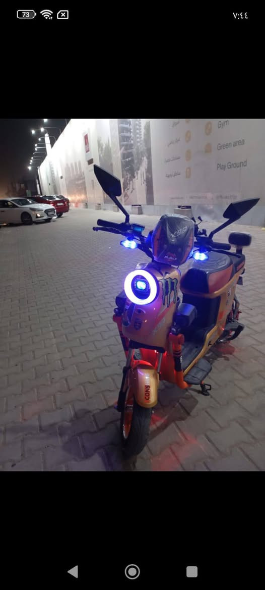 سلام عليكم
دراجه شحن x900للبيع او المراوس 

دراجه فول للاخير 
 
بريك دهن هيدروليك                                    Hydraulic 

دبلات امامي هيدروليك خلفي غاز 

وياله رياضي + فلنجه كبيره 

شاشه دجتل 

تشغيل بصمه+ سويجين 2

بطاريات 25امبير 

بطاريات عدد 5

سرعتها 119 حقيقي 80

ديجتال + اناره جانبيه

لايتات زنون  + نشره ليليه

دراجه جديده ونضيفه وبلعافيه على الياخذها 

دراجه مستعجل على بيعتها حيل 
*********** واتساب فقط

مكان بغداد الغزاليه

سعر 550 الف وبيها مجال للطيبين
