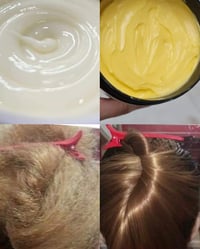 علاج الشعر التالف • يزيل المطاطية • برازيلي