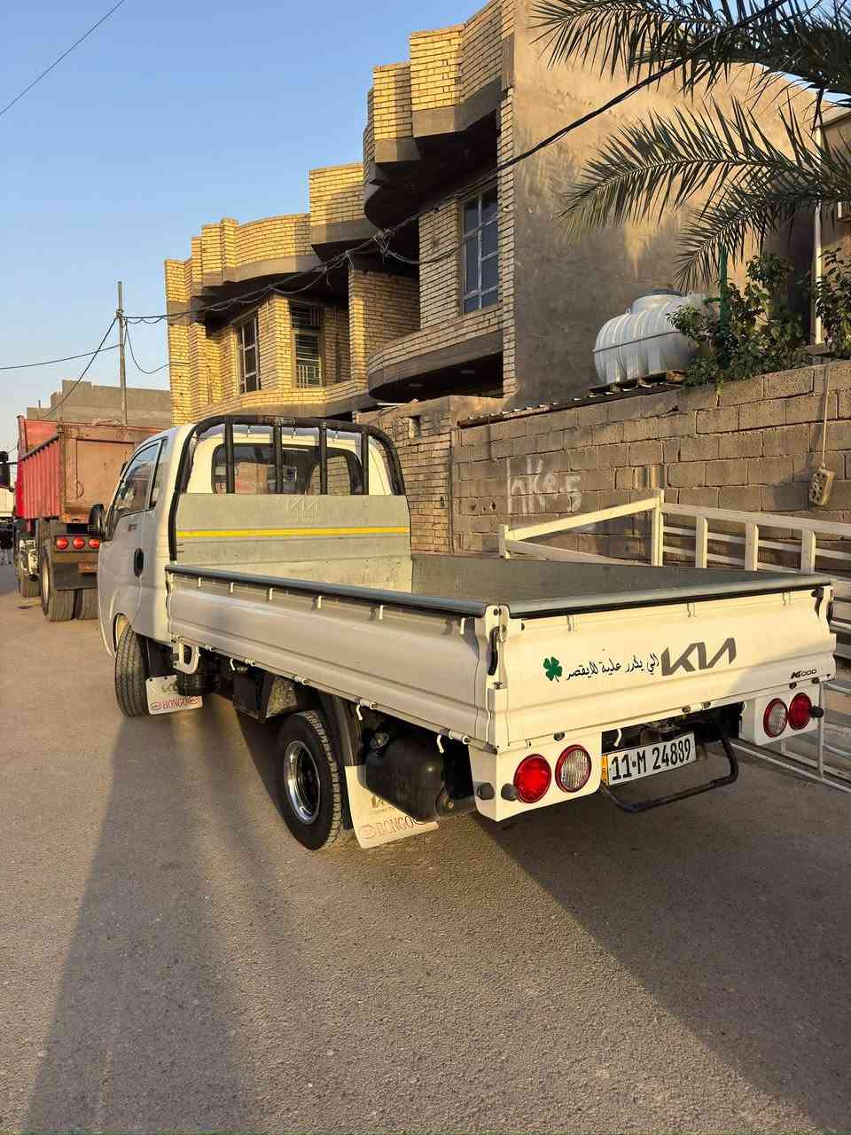 كيا حمل مديل 2024 رقم بغداد باسمي
#رقمي*********** 
باسمي شخصياً ماشيه 59 الف 
رقم بغداد ومكاني واسط صويره 
كفاله عامه السياره عدا بارد شويه بالربع 
كبر مكينه اكسل شاصي رقم شاصي مكينه تبريد كله مكفول وشرط السونار 
عدا البارد الي بالربع شعره ما بيها 
السعر 157 وبيها مجال للشراي
