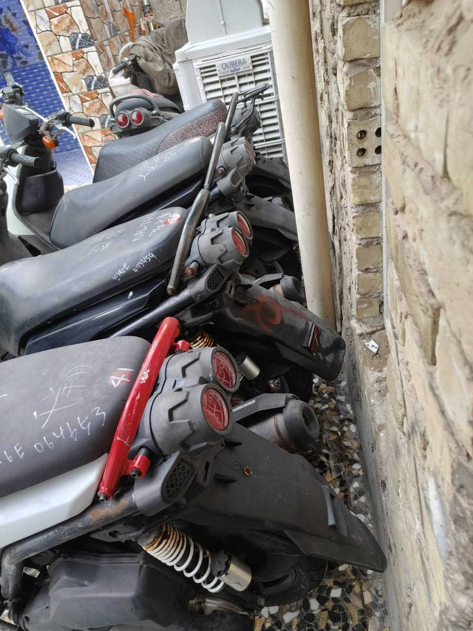 يا الله السلام عليكم شباب وجبه دراجات 
جبلي رمبه دراجات بحالت الوكاله كله بلاد ضمان 
مكفول كله بلاد وختم واحد بي رياضي وبي بلاد كلمن وسعره  مكاني  بغداد   ( عندي توصيل جميع المحفاضات )
        شراي يتصل مو شراي لتعبني  *********** 📲 
  وتساب موجود
