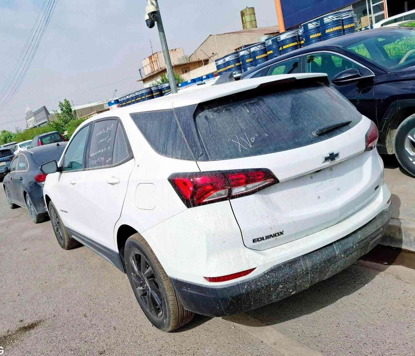 شوفرليت ايكوينكس 2023  مواصفات LS
اللون ابيض
الوصول اليوم 
الموقع اربيل 
رقم كاتي اربيل
المواصفات :
بصمة 
رادار 
 تشغيل عن بعد
شاشة كبيرة 
داخل لونين كريمي واسود
هندبريك بصمة
LED امامي 
تحكم ستيرن 
كروس سرعة 
بلوتوث 
قطعتين تبريد 
اطفاء ذاتي 
حساس 
فور ويلAWD
لايت زنون 3 عدسات/ويل كب اسود اصلي 
لد امامي نهاري لد خلفي
ماشيه 17 الف فقط
مكينه 1500Tتوربو
الحادث مرفق  وبسيط
شرط بدون دواخل او شواصي
كلشي المبدل شرط راجع شركة
السعر  - اكتب رقم 2 يوصلك السعر خاص 
للاستفسار مراجعة الصفحة 
او الاتصال بالرقم *********** بيه واتساب دهل اوران, واسط
