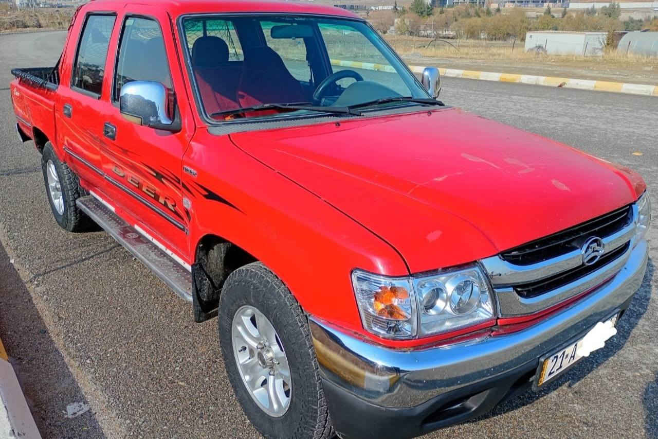 پیکاب دێر مۆدێل 2009 بێ لێدران
سەنەوی تا 2030 تازەیە بەناوی خۆمەوەیە
سارد و گەرم ئیش ئەکات
چوار تایەی تازەی بۆ بەستراوە
ناوی پاک ماوەتەوە 
تێبینی: دەنگی ئەکسلی هەیە

سـعـر : لە کۆمێنت داوابکە ڕاستەوخۆ بۆت دێت 📥 

گێڕ و مەکینە بێ عەیب و کارەبای هەموی ئیش ئەکات
هیچ کێشەیەکی تێدا نییە 

ژمارەی خاوەنەکەی 
***********
