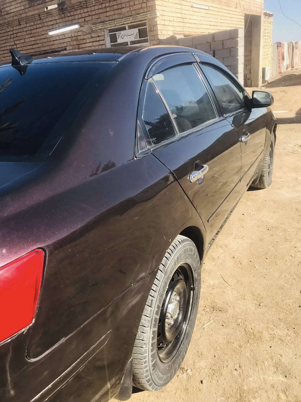 سلام عليكم 
للبيع سوناتا 2007 امريكي جاملغ خلفي وصبغ عام
 جاهزه تبريد تدفئة مكانها نجف الحريه سعرها 80 وبيها مجال شراي اتصل واني خادم ***********
