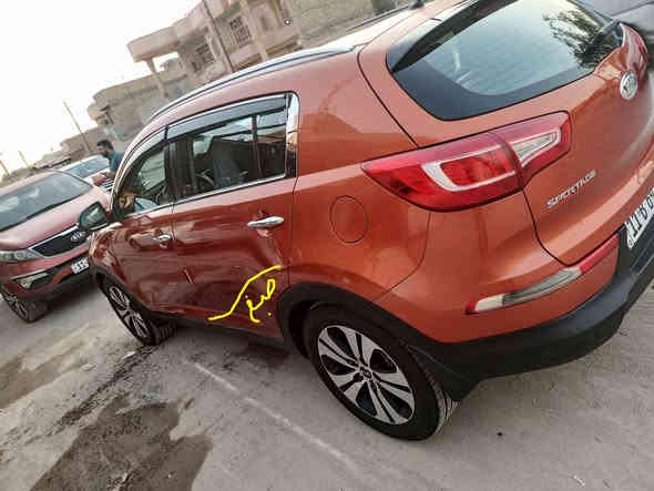 السلام عليكم / سبورتج ٢٠١٤ خليجي لون مشمشي السياره تخم تاير حساس خلفي صدر جديد محرك نضيف جدا بدون اي تبخير تبريد جيد  مري شفط بنوراما مسجل شاشه مري شفط السياره كاميرا خلفية مدوشمه جلد الارضيه والكشنات ماشيه ١٨٢ بيه تبديل بنيد نفس اللون فقط وصبغ جزء من الباب الخلف السائق وخشم الجاملغ الامامي فقط السياره جدا نضيفه السعر 143 وبيه مجال قليل ... او مراوس ب كورلا هايبرد حديث . عنوان السياره بغداد الطارمية *********** بلاد
