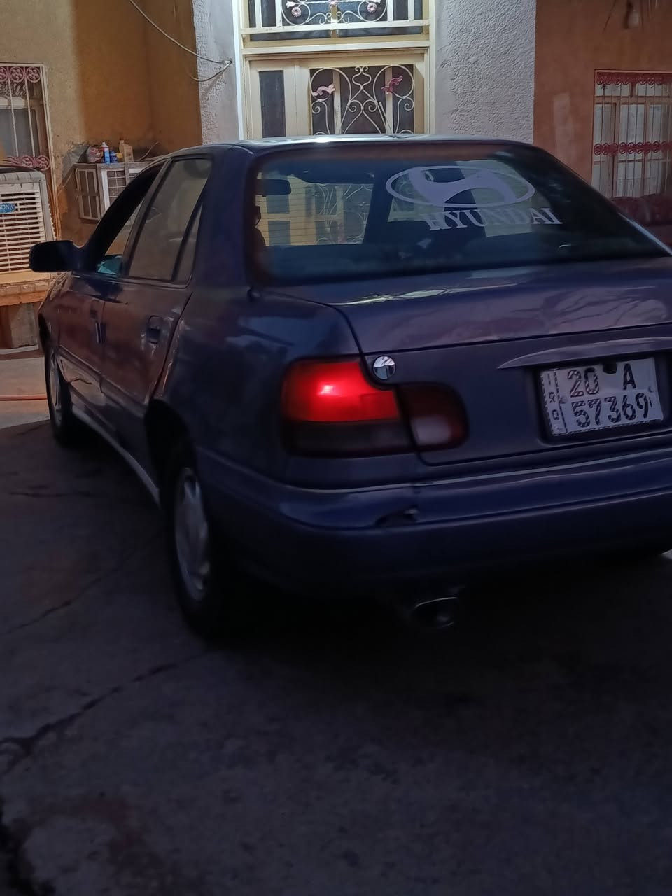 السلام عليكم النترا 94 سيارة حلوة اي نقص ما بيها شواصي الرقم ديالى مكفولات كفاله عامه السعر 33 وبيها مجال الرقم    سنويه30 كير عادي***********
