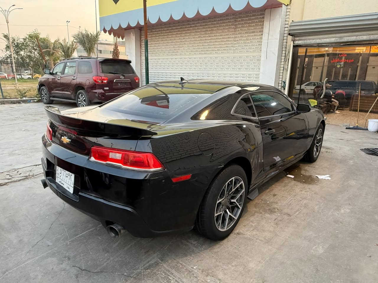 الشراي هسه يجي وماكو بهيج سعر نهائيا بسعر 76ورقه كمارو 2014 اصل رقم بغداد تحويل ثاني يوم*********** شراي لايتعبني بي قطع ابيع حزام كامله مكمله انكر سلف واطلع وين متريد
