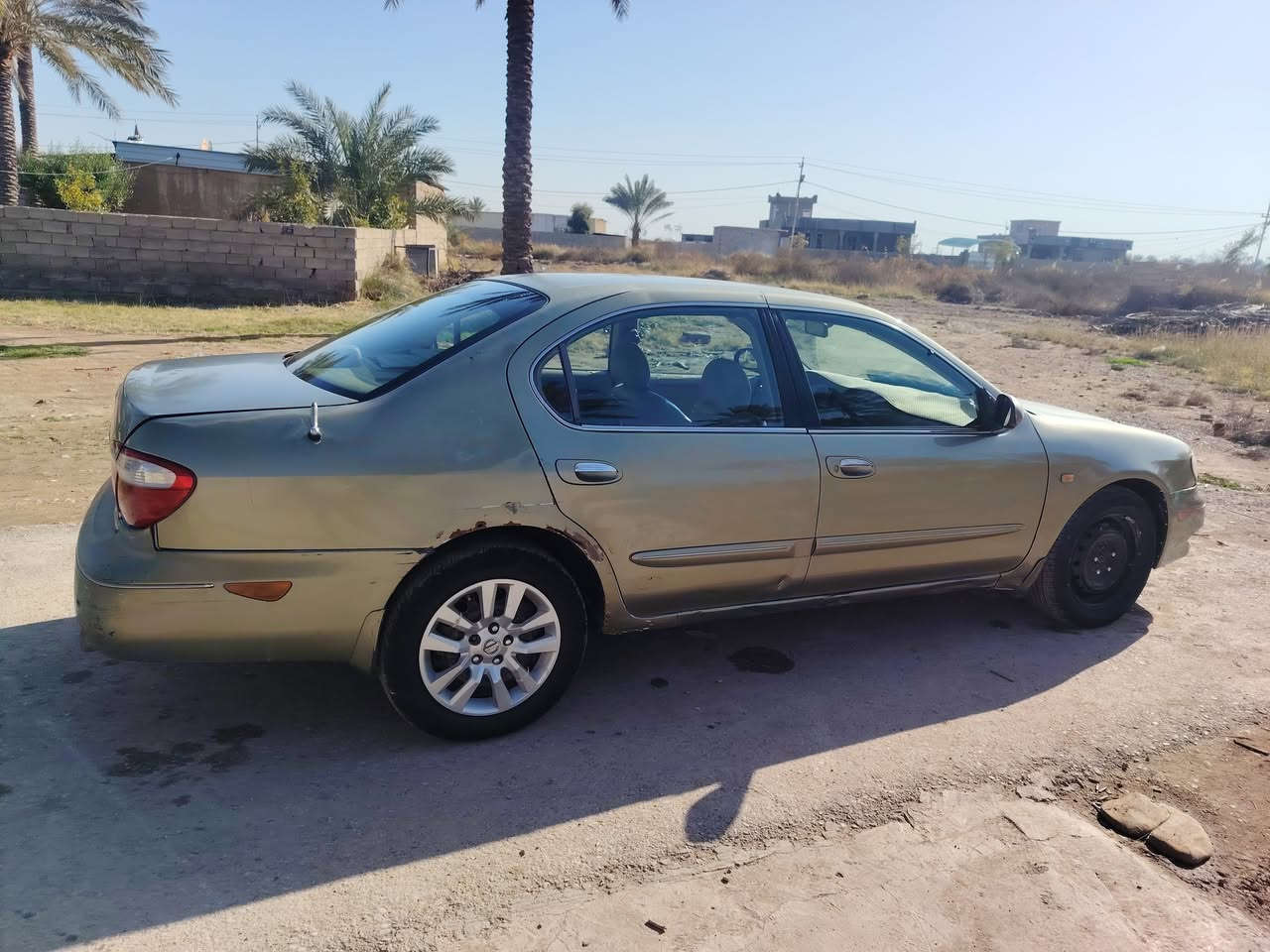 سلام عليكم سيارة مكزما للبيع رقم بغداد بسمنة موديل ٢٠٠٢ سيارة تحويل سنوية بعدهة ماصاقطة ماعليه غرامات صدر امامي خلفي مابي عيب وباتري جديد سيارة محركهة بي بخار المكان ديالى للاستفسار ***********
