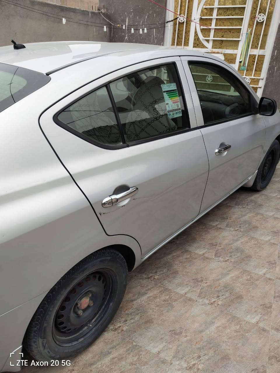نيسان سني هندي خليجي كفالة عد جاملغ الامامي للبيع ***********
