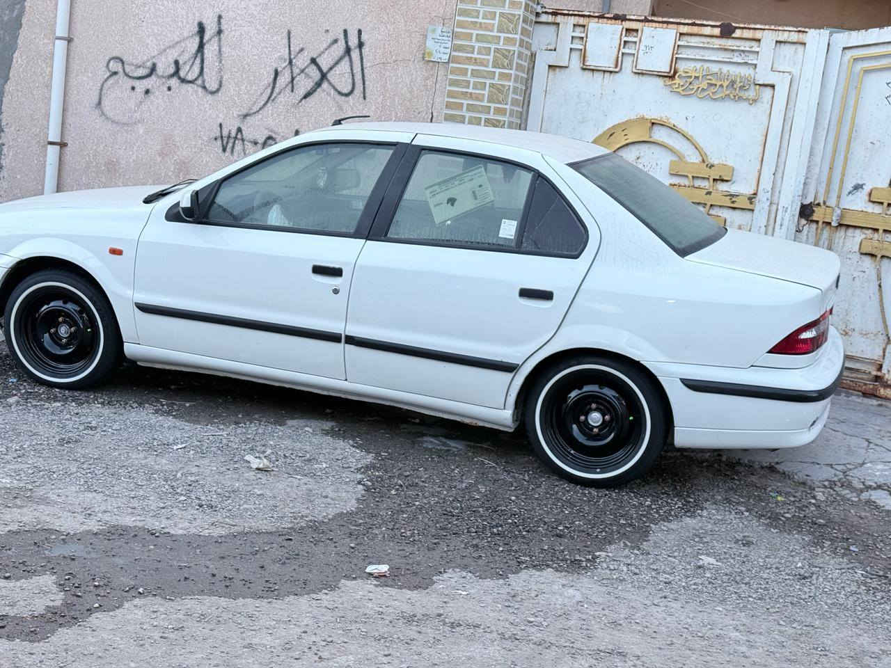 سمند مديل 12 بيها قطعتين رقم كربلاء انكليزي سنويه 2028كير ومحرك شرط طك كارتون مكان السياره نجف السعر 42الرقم ***********
