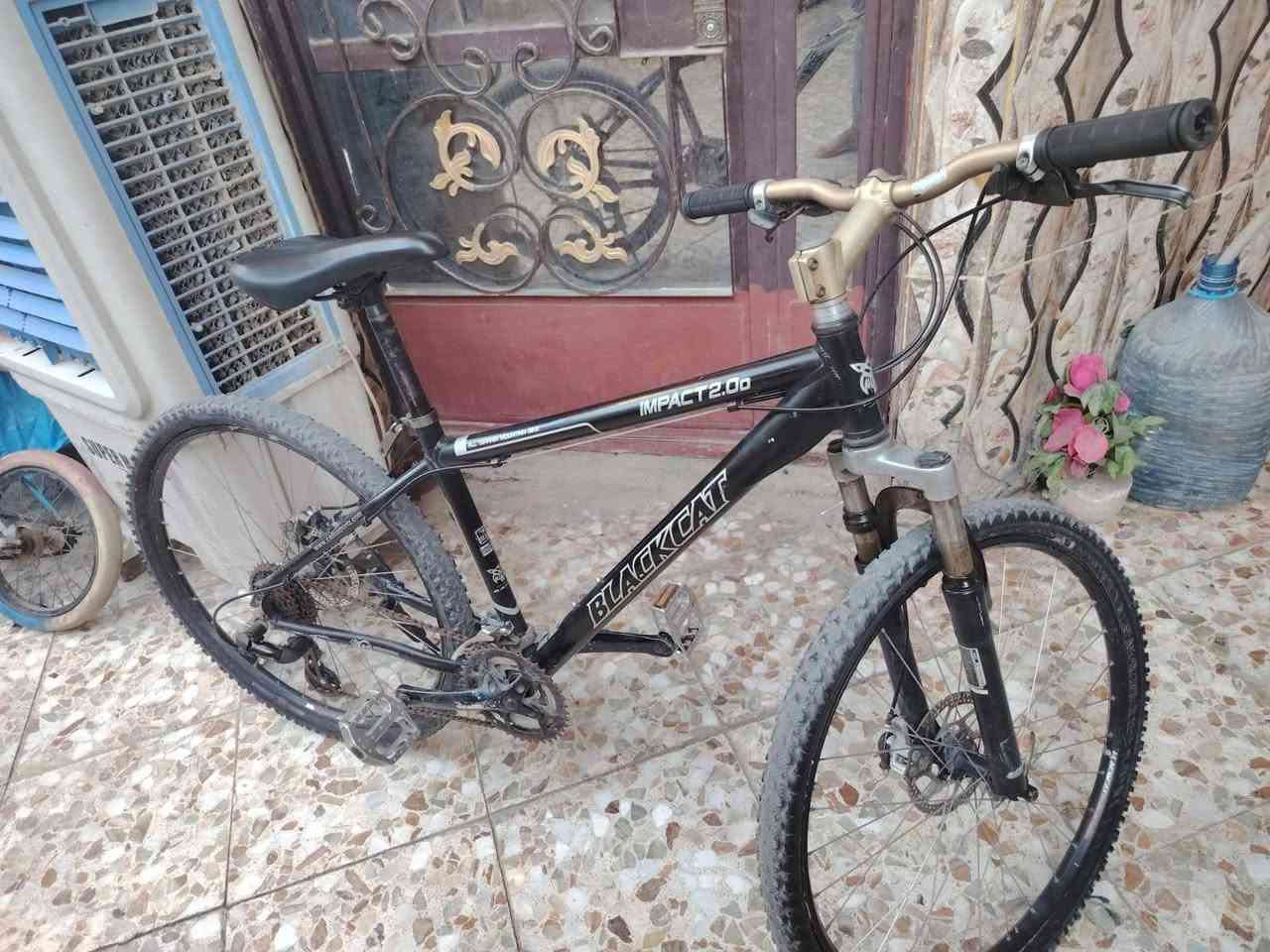 ​بايسكل BLACK CAT IMPACT 2.0D للبيع 🚲
الحجم: 26
​المكان: بغداد - البلديات
​السعر: 100 ألف (مجال بسيط)
​الرقم: ***********
