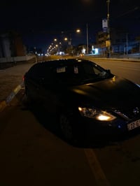 نيسان سنترا  2017  ضخم جديد  طقم تايات جديد  سياره كل شي ما ناقصها  به...