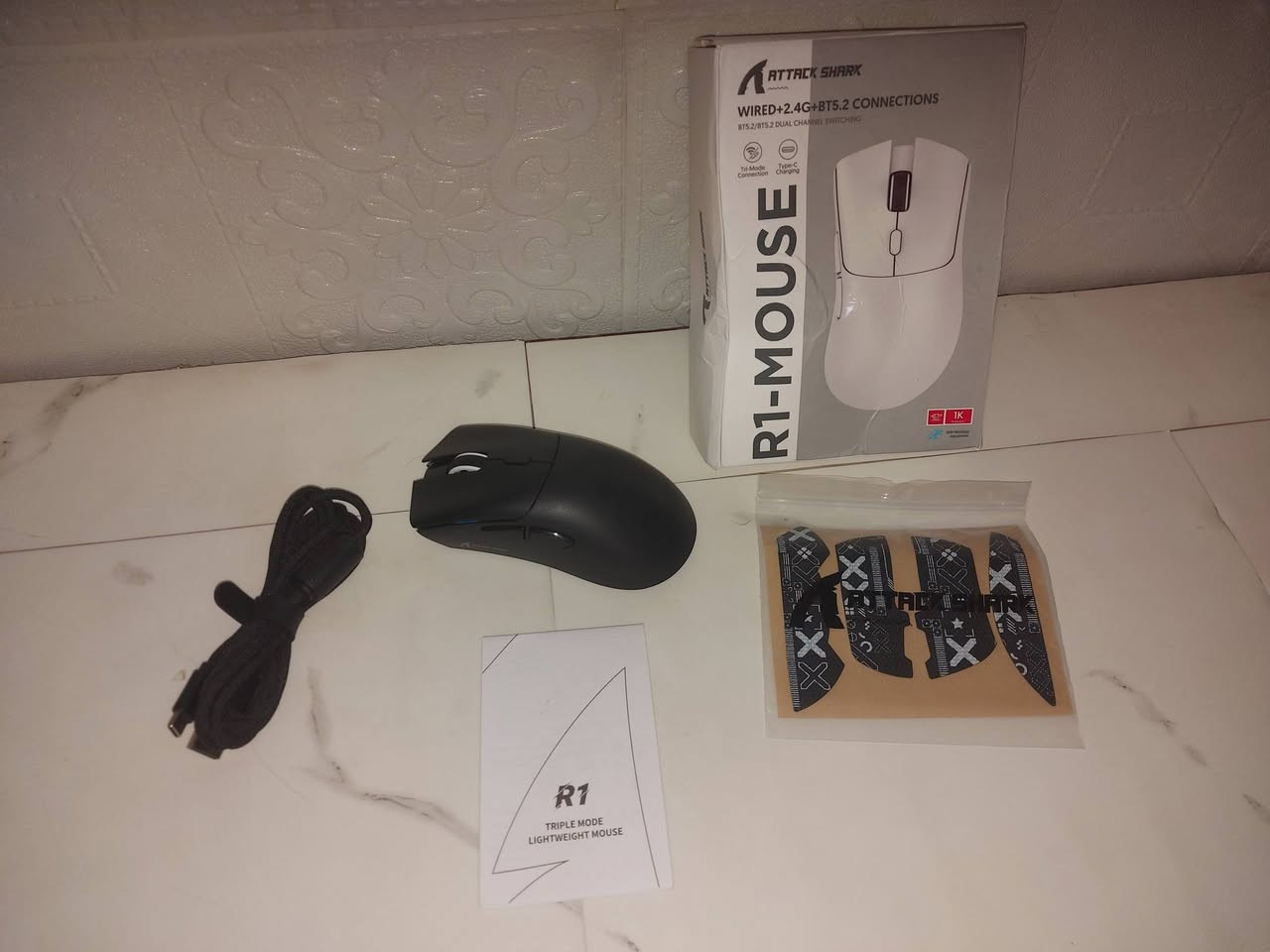 ١- ماوس رايزر deathadder v3 pro مستخدم ب١٠٠ الف 

٢- ماوس vxe r1 pro max جديد ب ٣٥ الف 

٣- ماوس اتاك شارك x11 جديد يتوفر ابيض واحمر ب٣٥ الف 

٤- ماوس اتاك شارك x6  جديد ب٣٠ الف 

٥- ماوس اتاك شارك x5 جديد ب٢٥ الف 

٦- ماوس اتاك شارك r1 ب٢٠ الف


**إذا كنت صاحب هذا الإعلان وتريد حذفه لأي سبب، رجاءا أرسل رسالة إلى الدعم الفني**