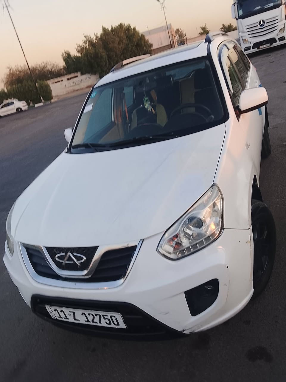 شيري تيكو 🚙
المواصفات....
موديل 2013 
شاشا انترنت اندرويد.
كامره خلفية 
محرك وكير كامري اوتو ✈️
تحكم ستيرن 
سلايد روف طكتين 
تبريد شغال 
لايت زنون + بك لايت لد 
دوشمة جلد 
رقم بغداد السعر 55 وبيها مجال بسيط سونار موجود مرفق بلصور مكان سياره بغداد هاذ رقمي ***********
