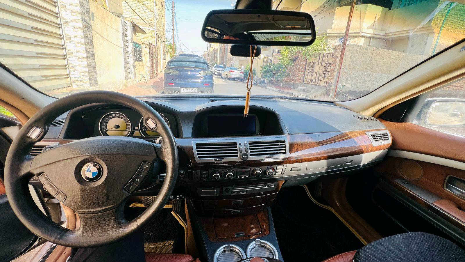bmw e66 745il باخرة 
خليجي صبغ عام بدون حادث ب140 او مراوس دورينكو موجودة كربلاء وبغداد قرب المسرح الوطني


