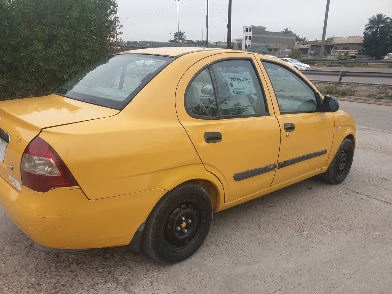 سلام عليكم 
طيبة البيع موديل ٢٠١٥ 
رقم بغداد 
سيارة جاهزة من كلشي 
تبريد شغل 
صدر جديد 
زوج تايرات امامي 
سعر ٣٤ ورقة وبية مجال 
رقم هاتف 
***********
