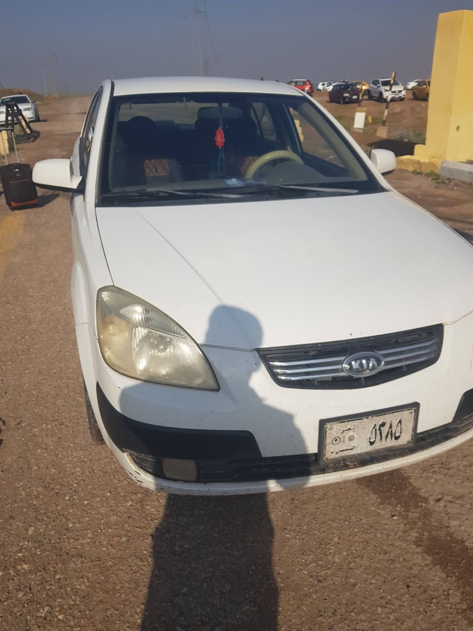 سلام عليكم كيه ريو خليجي 2009مكينه جديده قبل كم شهر شديتهه كفاله السياره بيهه تبديل ارباع جاملغ امامي بسمي مع الرقم الجديد مكينه 2600 سعر 60$ ***********
