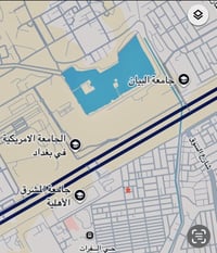 قطعة ارض طابو سكني متميزه للبيع تقع في العاصمه بغداد حي بدر (ديوان الف...