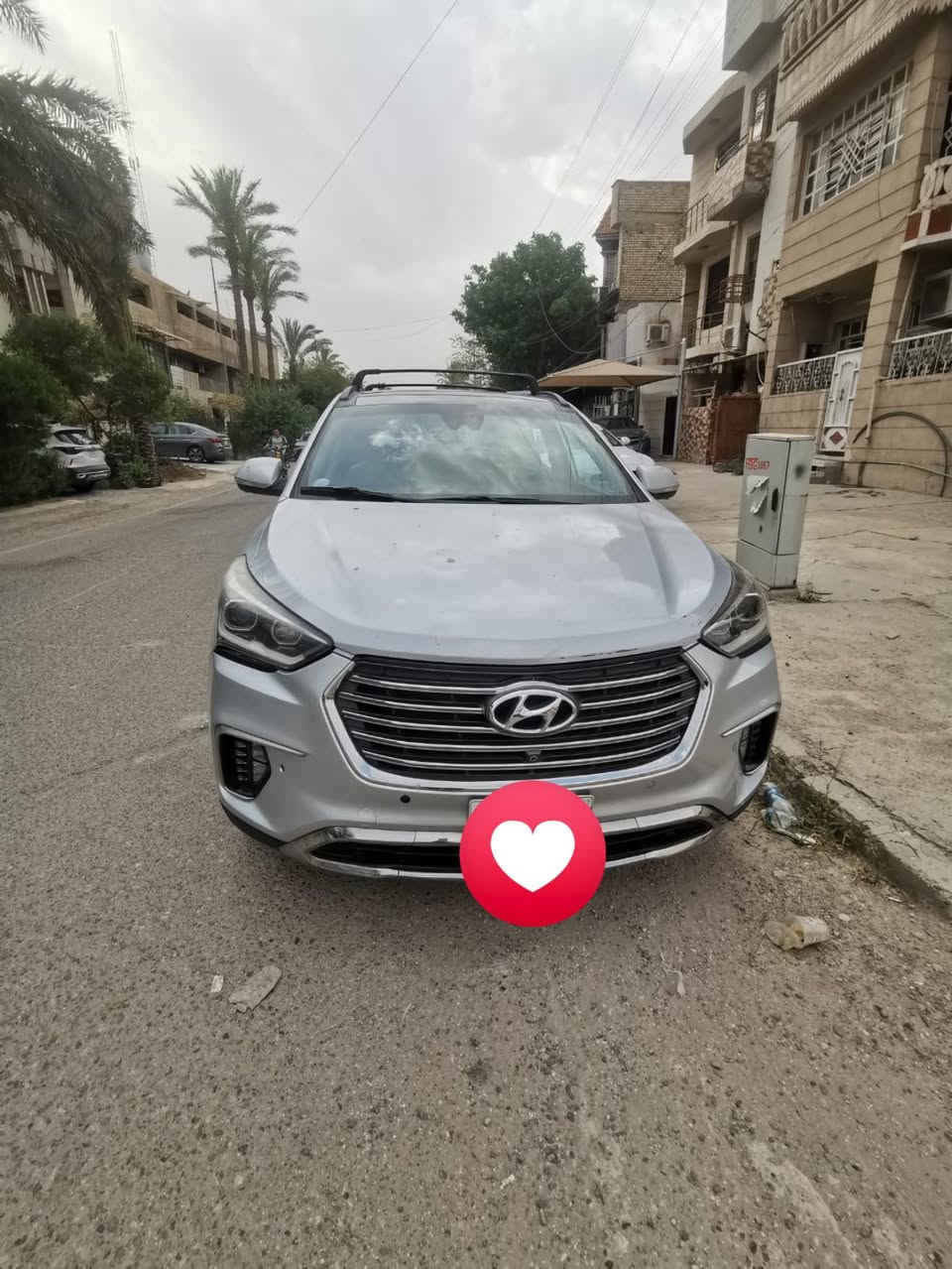 المواصفات
سنتاڤي 7 راكب موديل 2018  
وارد امريكي 
اللون سلڤر 
رقم بغداد السنوية بأسمي تحويل مباشر 
بانورما 
4 كاميرات 
رادار
حساسات 
جنطة كهربائي
فور ويل 
محرك 3300
ماشية 57 الف ميل 
رقم الشاصي والسونار والحادث موجود بلسونار 
السعر 160 وبيه مجال قليل 
مكاني بغداد شارع فلسطين 
رقم التواصل ***********
