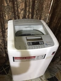 غسالة LG • ١٨كجم • الرمادي الخمسه كيلو