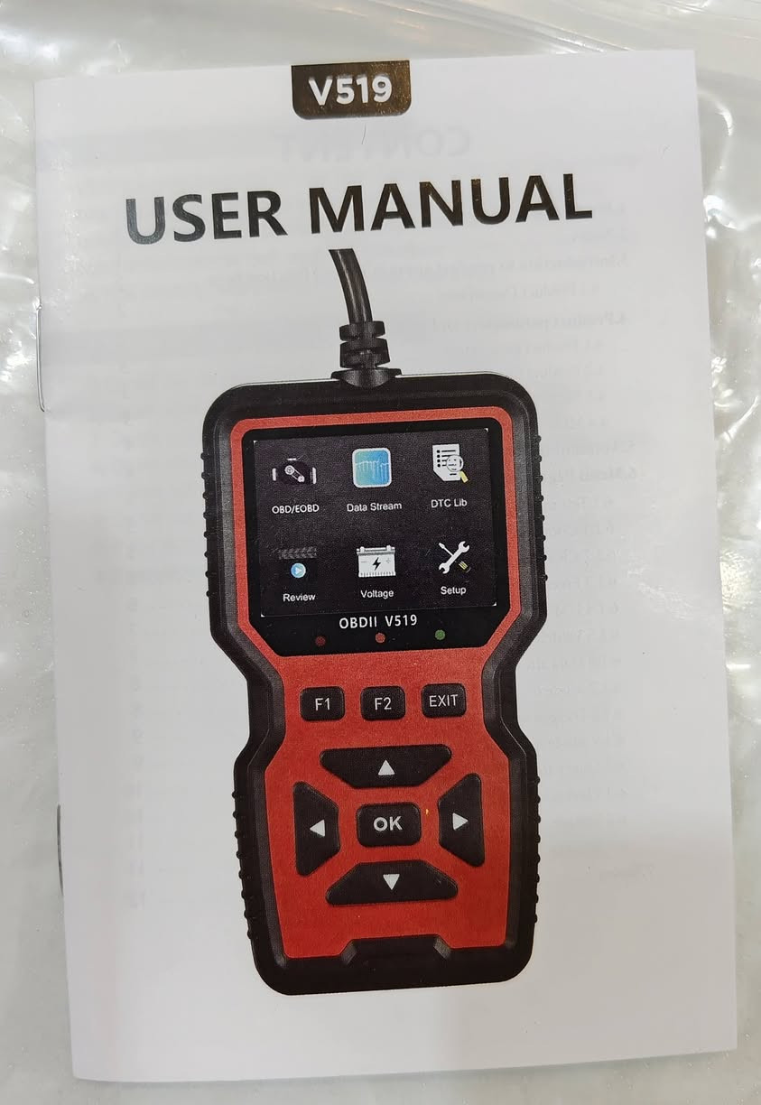 جهاز  تشخيص أعطال السيارات V519 يقرأ ويمسح رموز الأخطاء (DTCs) لإطفاء ضوء فحص المحرك ويعرض بيانات المحرك  يتوافق مع معظم السيارات التي تدعم بروتوكولات OBDII 
بسعر 15 الف


**إذا كنت صاحب هذا الإعلان وتريد حذفه لأي سبب، رجاءا أرسل رسالة إلى الدعم الفني**