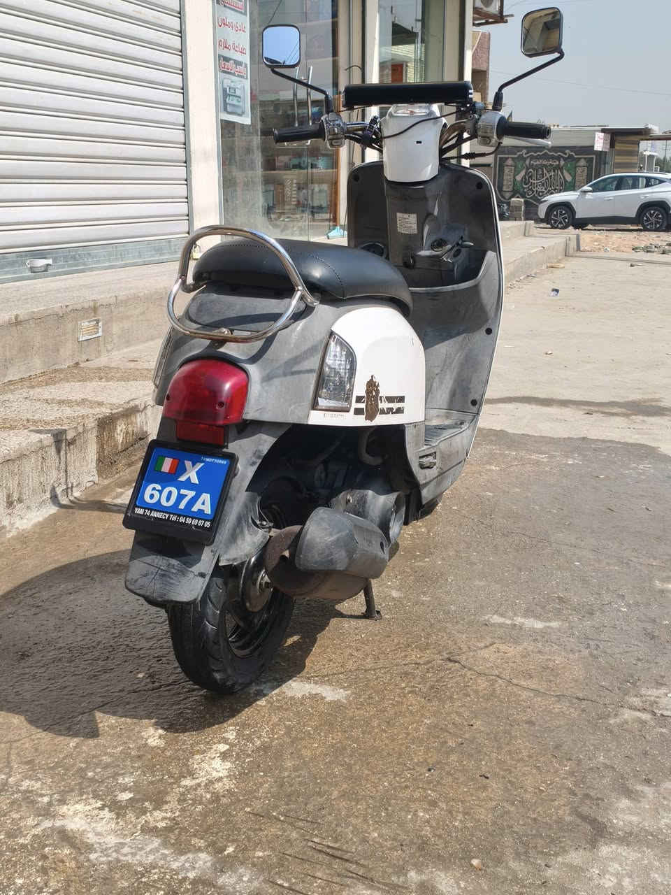 السلام عليكم دراجه للبيع بوليس
***********
