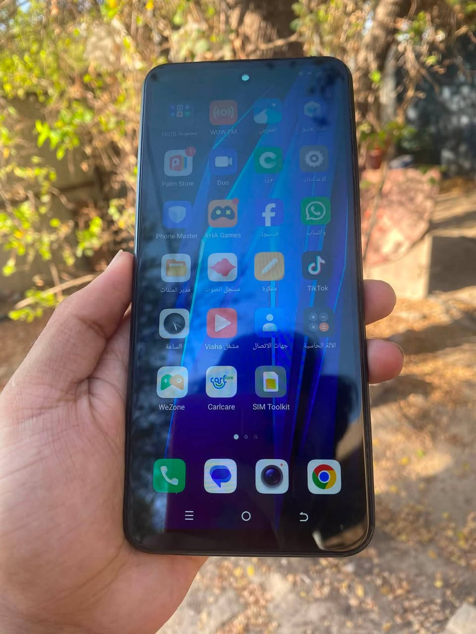 للبيع Tecno POVA 4
* 💾 الذاكرة: 128GB

* 🧠 الرام: 8GB

* ⚙️ المعالج: Helio G99

* 🔋 البطارية: 6000mAh

* 📱 الجهاز يعمل بشكل ممتاز.

* 🔧 الشاشة مستبدلة. اصلي 

* ⚠️ زر رفع الصوت لا يعمل، وباقي الجهاز شغال طبيعي.

* 🫆 بصمه وجه وبصمة جانبية شغالات

* 💰 السعر: 125دينار قابل للتفاوض

زعفرانية بغداد


**إذا كنت صاحب هذا الإعلان وتريد حذفه لأي سبب، رجاءا أرسل رسالة إلى الدعم الفني**