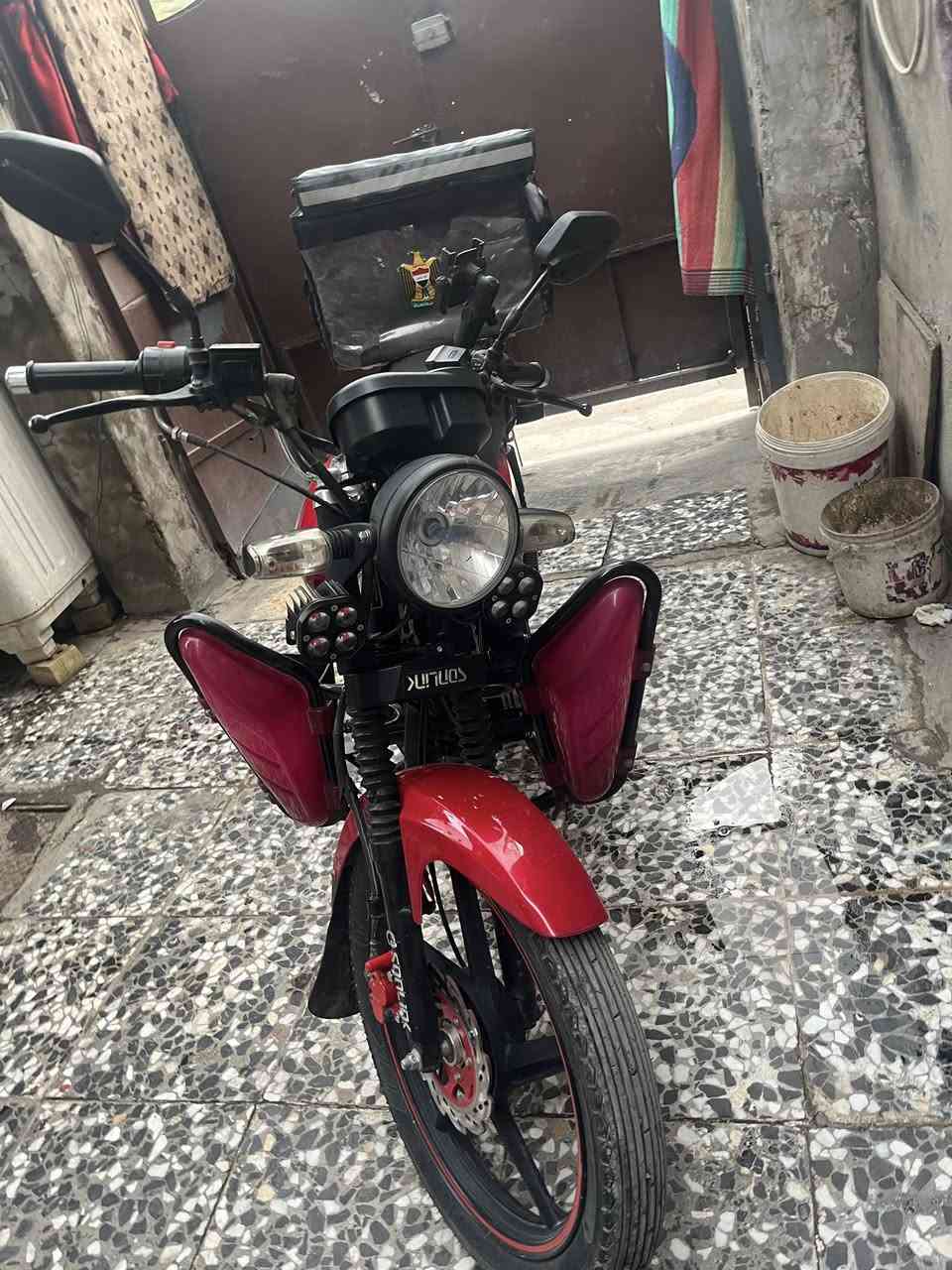 سونك ماكس موديل 2025. دراجه كامله مكمله من كلشي السعر 850 العنوان بغداد ***********
