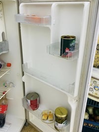 ثلاجه شغاله • تحتاج باب فريزر • حي الميثاق