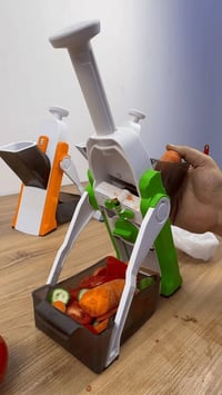 قطاعة خضروات • بدون كهرباء • سمك ٠٫٥-٨ مم