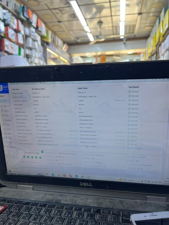 آيفون 13 عادي اللبيع أو مراوس 

ذاكره 128 بطاريه 84 بلاديه

جهاز بلادي مبدل فقط ضهر الباقي بلادي 

جهاز نضيف نضافه 100/100 

جهاز بلاديه هاي الصوره مال حاسبه واضحه كلشي مامبدل بي 

كله شغال فيس أيدي شغال 

سعره 425  قفله 

مكاني بغداد أبو غريب 

هاذه رقمي تصال أو وتساب ***********
