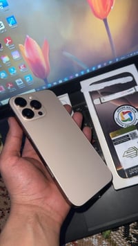 ايفون 16بروماكس 256 ماستر🔥بطارية93بعدة بضمان نضافه١٠٠سعر 1250 قفل07735...