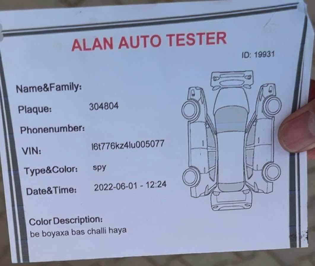 ***********  سليمانى 
١٠٨ $ قوفل قوفليتى 
🚙 جیلی ئێم گراند (Geely Emgrand X7 Sport)   مەکینە ٢.٤ بيلاد گيرو مه كينه كامرى نه كراوه ته وه هيچيان 
مۆدێل: ٢٠٢٠ فول ماسه فات 
گێڕ: ئۆتۆماتیک و عادی.
٦٣ هەزار رۆیشتە
ته حويلو خرامه و هه مو شتى به شه رت  
سپيرى دا نه گيراوه و كامل عه شياى شه ريكه ى ماوه 
 بێ بۆیاخ، بێ دەعم بي سارد  (سەیارەیەکی زۆر پاکە).
 پانوراما  و سلاید 
کوشن جلد ناو زه رد + کوشن کارەبایی.
 بەسمە هه ردو به سمه م ى شه ريكه ى ماوه + برێک بەسمە ؤتو هولد و تراكشن و يكو و سپورت
ئاوينه ى ئه خه وى ته حديد سورعه و سوكان فوليوم  
 حاسەی پێش و دوا + کامێرای .
 فڵچە و لایت ئۆتۆ 
*********** السليمانية, العراق
