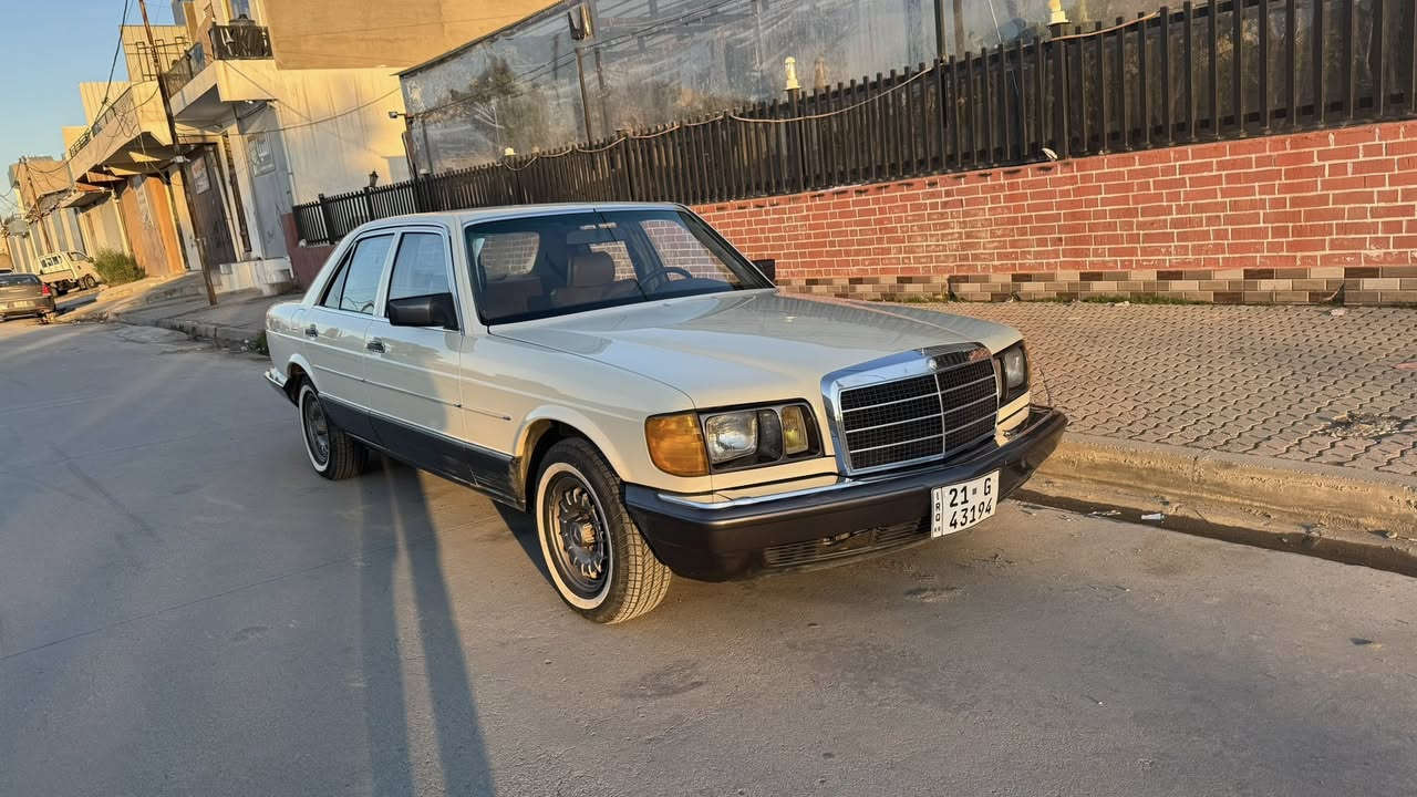 ماسرسدس ريئاسي SD300
موديل 1984
سياره دخول جديد 
ره قم اربيل 
كل عل شركة 
كير توماتيك 
ماشيه 140ميل 
مكان كركوك 
ره قم موبايل ***********
سعر 110$بي مجال
