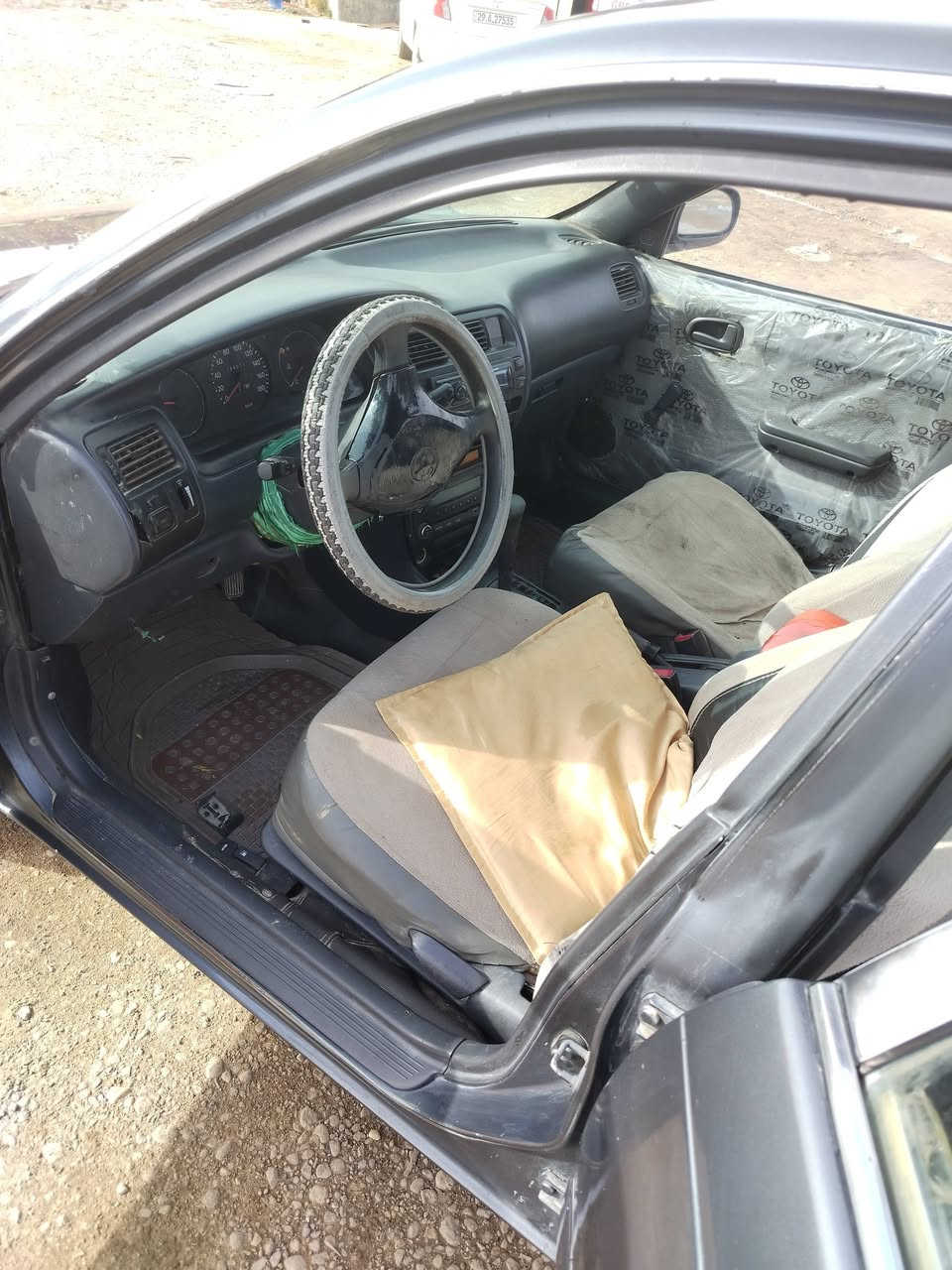 سلام عليكم كورلا موديل ٩٥
كير مكفول خير من الله
محرك بيه تنقيص ربع لتر كل ديرت دهن
حداديه جديده توني شديت إله صدر امامي وخلفي هنه ولويل مالهن تبريد ويه سويج منضومه جديده شرط ثلج كهربائيات كله شغاله شرط مشط جديد رقم انكليزي وبسمي تحويل ثاني يوم سعرها ٦٠ ورقه رقم ***********
