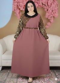 فستان كلووشه ١٠٥سم • فري سايز ٦٠-٩٠كيلو • جديد ٢٠٢٦