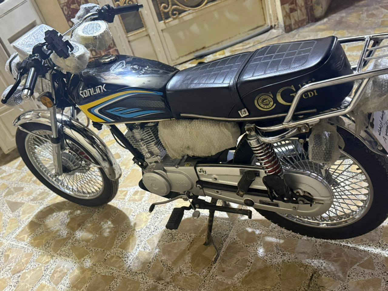 للبيع 
ايراني تايكر
موديل2025
اربعة كير
دراجة خير من الله 
رقمي***********
مكاني صلاح الدين الدجيل
لسعر750وبيهة مجال للطيبين
دراجة جديدة
