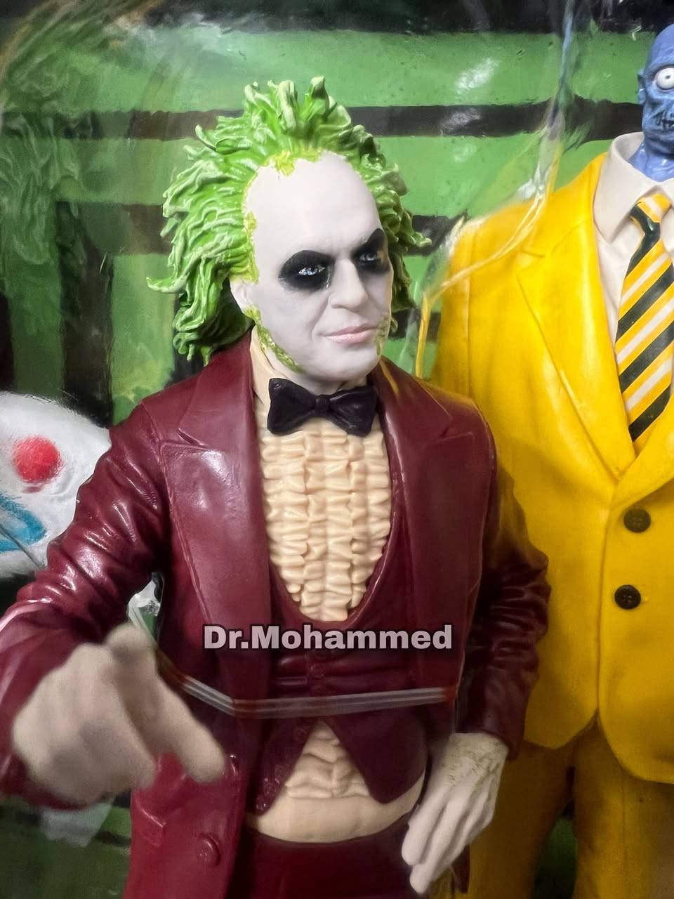 من مجموعتي  ومن شركة ماكفارلن
مجسمات فلم الرعب الكوميدي بيتل جوس
شكر للغالي 
Osama Ismail


**إذا كنت صاحب هذا الإعلان وتريد حذفه لأي سبب، رجاءا أرسل رسالة إلى الدعم الفني**
