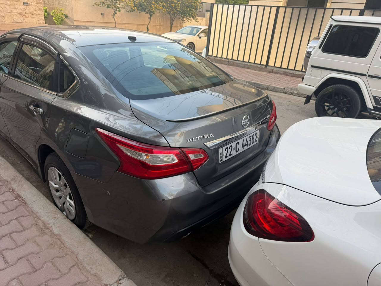 نيسان التيما. ٢٠١٦. بيها صبغ فقط البنيد  رقم اربيل باسمي محرك كير. تخم تاير. تدفئة تبريد  نظيفات  السعر. ١١٥ وبيها مجال أو. مراوس. بكورلا.  أو سوناتا نظيفات
رقم صاحب السيارة *********** اني مكلف بالنشر
