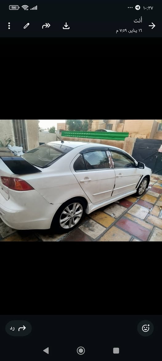 سلام عليكم لانسر قرش موديل ۲۰۰۸ للبيع  او المراوس محرك ۲۰۰۰ كير اتوماتيك جديد ومحتاجة ترتيب بسيط للصدر وصالنصة كاملة وتبريد شغال بس بي صوندة وحدة بيهة ليك مصلحتها لان راح موسم الصيف وسنوية نافذة من ۲۰۲۰ وسيارة باسم ولد كردي سيارة عليها اضافات هواية

ا. جناح evo

٢.دوسات evo

٣.شاشة تسلا

٤. تحكم ستيرن

ه ويل بار على محرك يحافظ على صدر السيارة

٦. دوشمة جديدة

٧.منضومة زنون عالي و ناصي بس المنضومة سعرهة ٣٥٠ الف اصلية 

٨.تخم تاير جديد

٩.جالي المازدات 

١٠.غرفة مالته جديدية 

١١.راديتر ومنضومة كامل جديدة 

١٢ . ماء راديتر زيتي جديد 

١٣. تخم ويل ١٧ 

١٤. دهن جديد موتل مماشي علي حتة الف مواصل 

سياره قويه وكشخه و مميزة بالشارع و صارلها سنين عندي مريحة بس اريد ابيع لغرض التجديد فقط
سيارة رايدهة 80 وبنسبة للنقوصات وجوة لتوصل صدرهة ٨٠ ٪ شوية يرادلة ترتيب  وصالنصة موجودة  نقص بس حجر    متواجد يوم الجمعة وباقي الايام بعد الساعة ٧ بغداد, العراق


**إذا كنت صاحب هذا الإعلان وتريد حذفه لأي سبب، رجاءا أرسل رسالة إلى الدعم الفني**