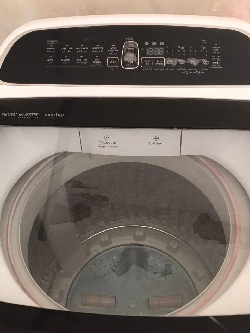 سلام عليكم 
غساله سامسونك اصليه أوتوماتيك سعه 15 كيلو نضيفه جدا واستعمال قليل 
جميع الانضمة شغالة 
السعر :425 وبي مجال 
الاتصال على رقم /***********
العنوان بغداد السيدية
