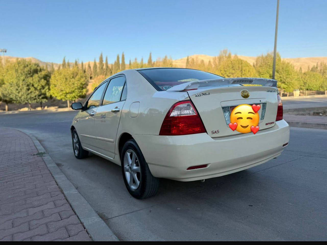 تۆیۆتا کرۆلا 2007 تەکسی گیر ئوتوماتیک 
مەکینە ١٥ بەسمەو شەخاڵ 
 سەیارەکەی رکوپیکو گەنجانە رەقەم سلیمانی 
 شاشە ئایپاد کار پلەی جوار مکەبەرەی جبئڵ 
 بەسمەو شەخال سەیارەکە زور پاکە 
بی مەسرەفە جوار تایە لوک بوبەستراوە 
جوار ویلکەپی لوک بەستراوە 
سەیارەکە گیرو مەکینەی بەشەرت 
دوپارجەی رەش لەسەر ساخی 

سعر : لە کۆمێنت داوای بکە ڕاستەوخۆ بۆت دێت 🤖 

 سەنەوی بەسەر جوە سوکان فولیومەو 
فول فول جوانکاریو دەسکاریە 
بەشەرتی هەموو شتیک.

ژمارەی خاوەنەکەی 
 ***********
