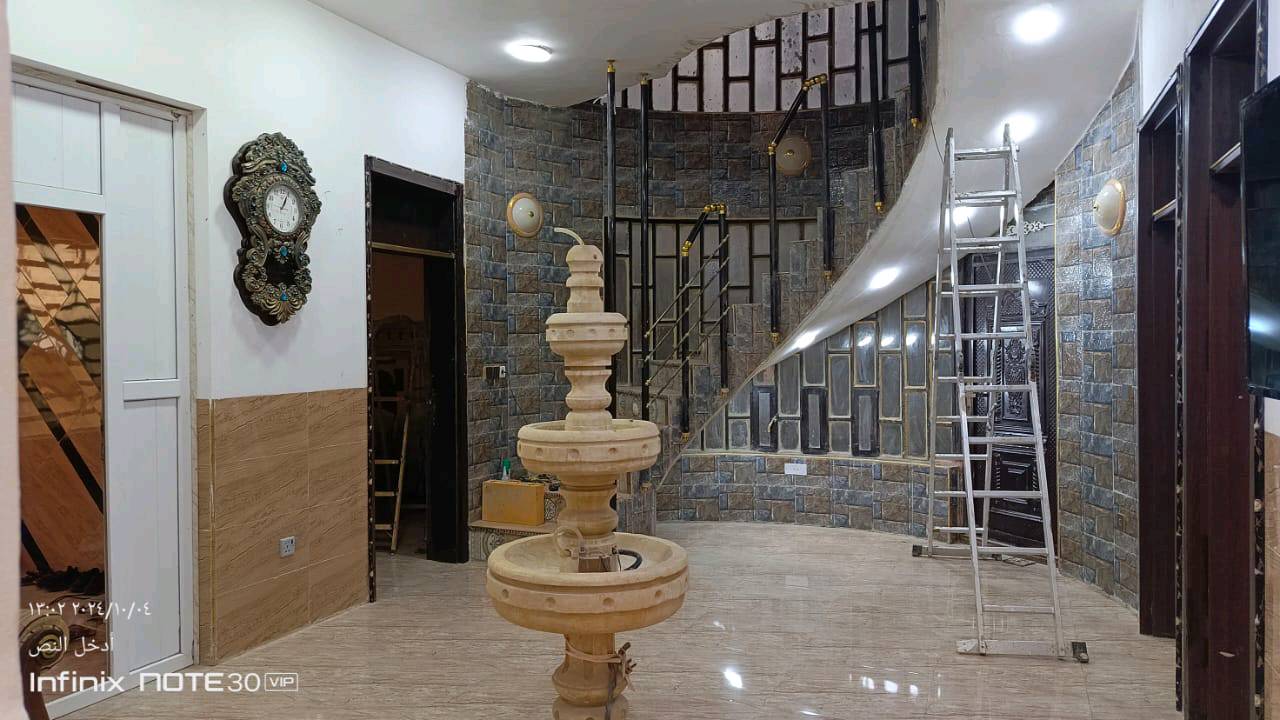 بيت للبيع طابو الزهور في الموصل الكندي الثانيه واجهه 12 نز ال 25 باسمي السعر 290 مليون
شكد مساحة الأرض والدار؟ وكم عدد الغرف والحمامات؟: 
7 غرف
300م
169م بناء
4 حمامات
شنو سعر البيع النهائي؟ وهل أكو مجال بالسعر؟: 
290مليون
عندك صك أو وثيقة رسمية وجاهزة للبيع والنقل؟: 
نعم