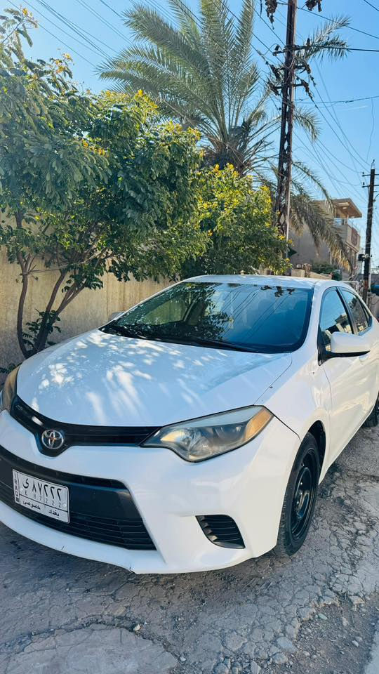 السلام عليكم اخوان
كورلا 2016 امريكي للبيع فئة Le
رقم بغداد بأسمي
حادث جنطة.وبيها سونار
ماشية 116 ميل 
گير ومحرك مكفول

للأستفسار ***********
