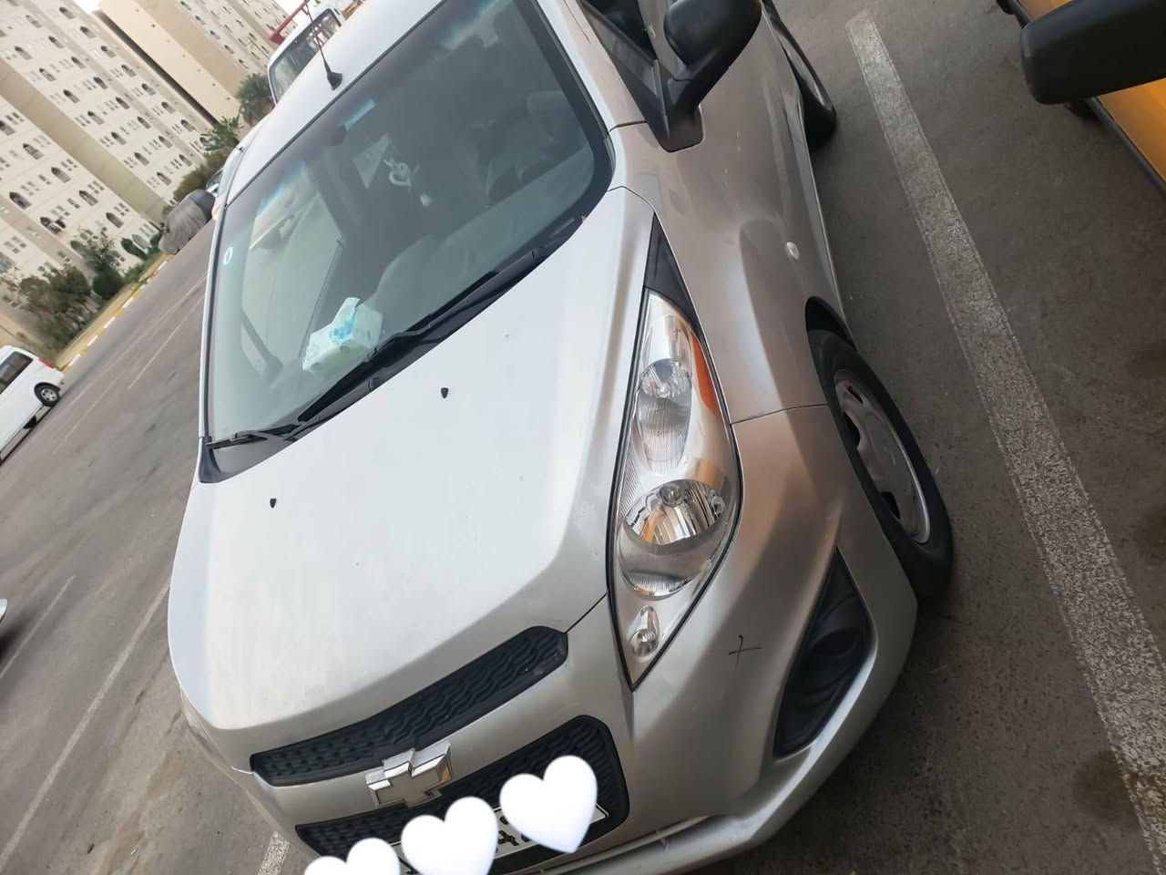 شوفرليت سبارك 2014
وارد خليجي 
ادامه فول 
كلشي جديد صدرها قبل اسبوع شديته 
كير محرك مكفول 
رقم جديد 
السعر 85وبيها مجال 
المكان بغداد العامريه 
للاستفسار ***********
