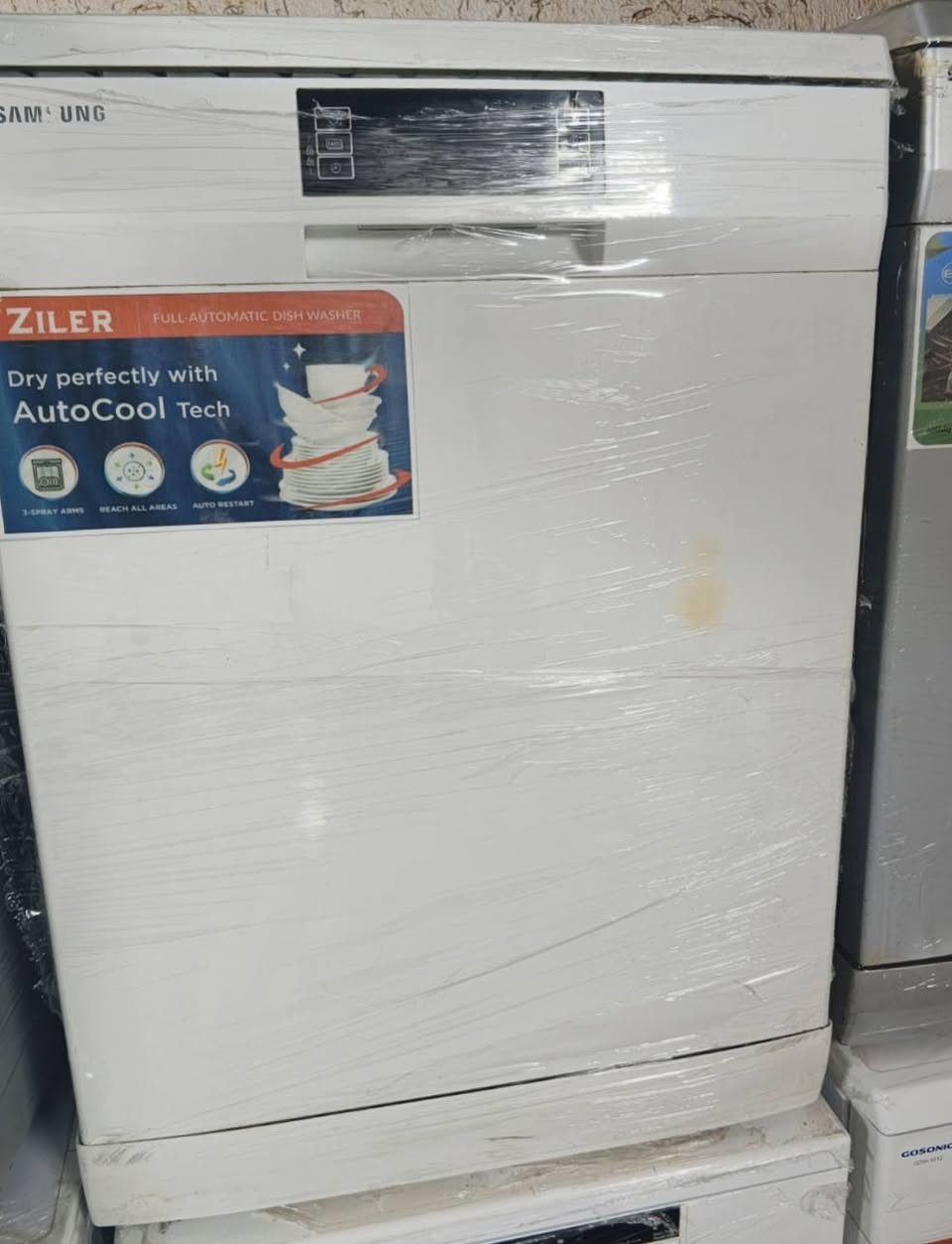 غسالة صحون سامسنونك
اقتصادية بالكهربا برنامج جدورة
مرشات 3 سلتين كبار 
والثالثه ملاعق +مشبك بالسلات اضافي
تنظيف عميق
السعر مع التوصيل لكل العراق 200
للحجز والاستفسار واتساب
***********
