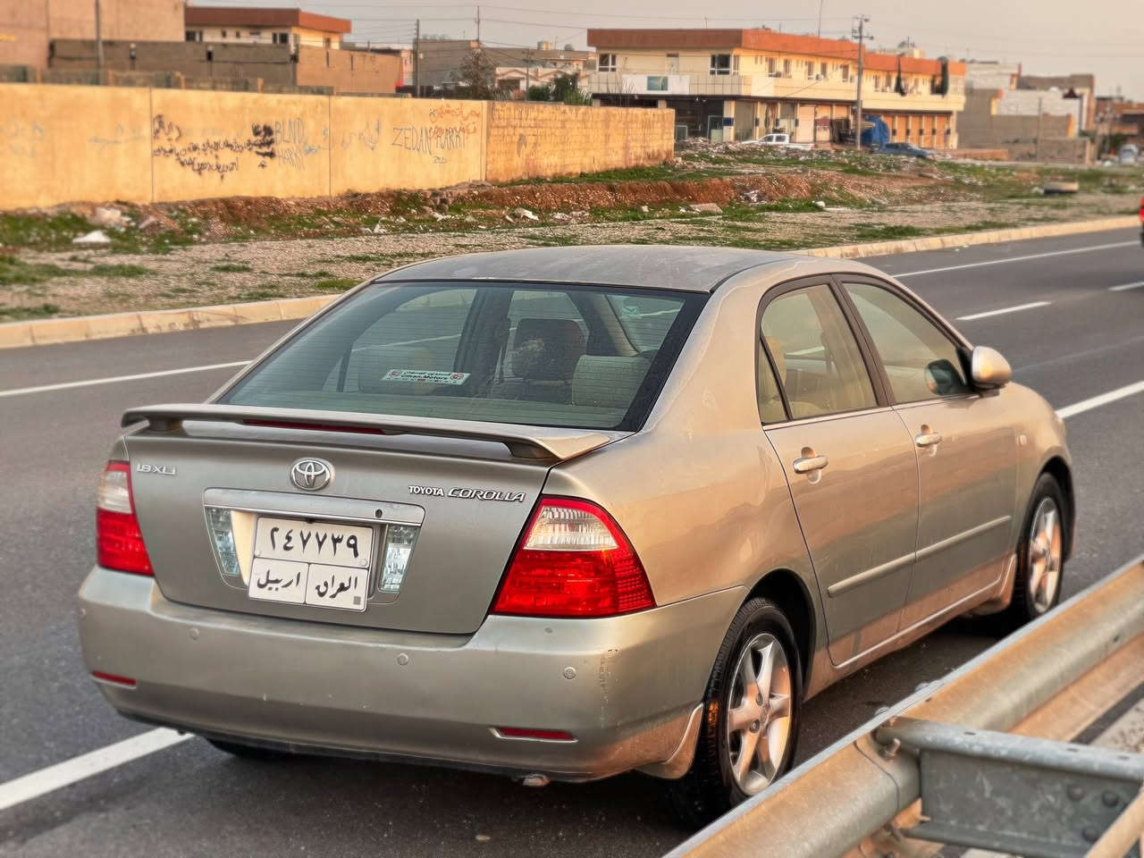 ﷽
بیکاشۆ:مۆدیل 2007✅
ئیملاقە مەکینە گەورە 300km ڕۆشتوە📦
3پارچەی پەمپە لەسەر ساخی
پشت و پێشی کەپسە
سەنەوی 3مانگی ماوە 
٤ تایەی تازەی لە ژێرە✅
سەیارەکە فول فولی بێ سڵایتە
بەرە درگاو کوشن و سەقف و
هەموی تازە و جوان ماوەتەوە✅
سعری ٨٨ وەرەقەیە 
ژ.م ***********☎️
تکایە موشتەری نیت سەری ئێمە و خۆت مەیەشێنە
جوابی کۆمێنت نادەمەوە❤️
