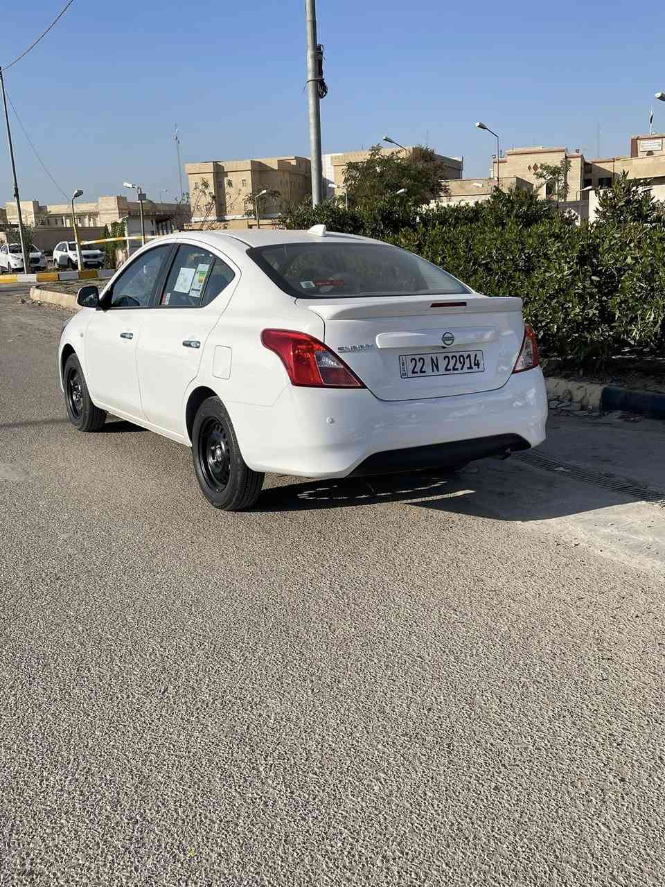 السلام وعليكم نيسان صني هندي زيرووو للبيع. موديل 2025
مواصاف  شاشه كبيره مال لكزز تحكم استيرن جهتين. حساسات خلفيه مانع انزلاق وشرط البليته الزركه  للاستفسار (***********)
