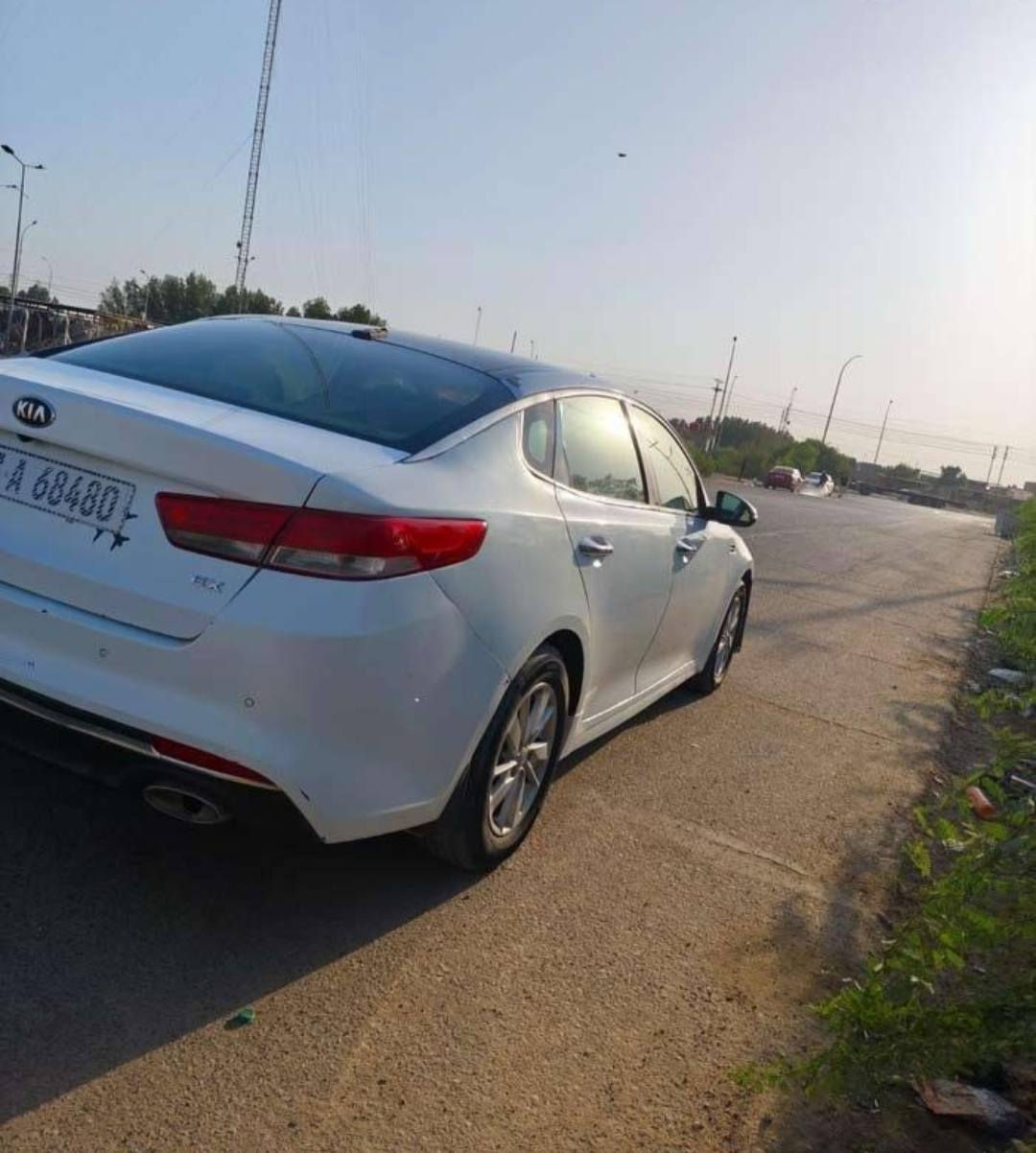 سلام عليكم اوبتيما 2016 وارد امريكي مبدل بيه صندوك وضربه جاملغ لخلفي جهة  اليمنى مرجعينه بارد رقم ذي قار رقم نكليزي  ابسمي بيه جراد وبيه شخوط صفحه سايق ومبدل بيه كازكيت تفاصيل اكثر *********** رايده110  وبيها مجال مكاني البصرة شط العرب
